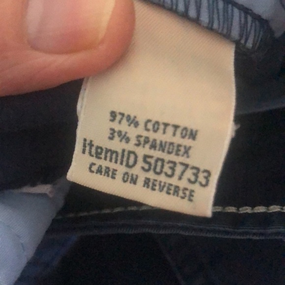 L.L. Bean Favorite Fit Size 4 Navy Trousers - Picture 11 of 12